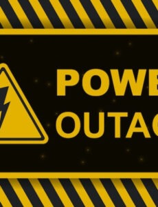 Power Outage Notice Template Doc Sample