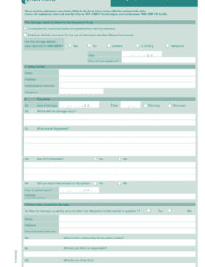 Top Editable Burst Geyser Damage Report Template Docx