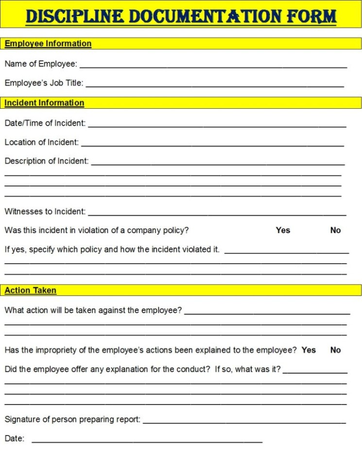 Top Editable Student Disciplinary Report Template Docs