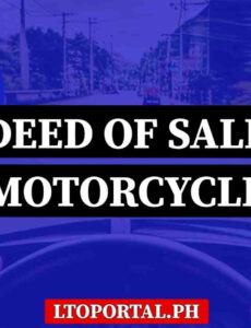 editable deed of sale requirements motorcycle  templates sample printables motorcycle deed of sale template sample
