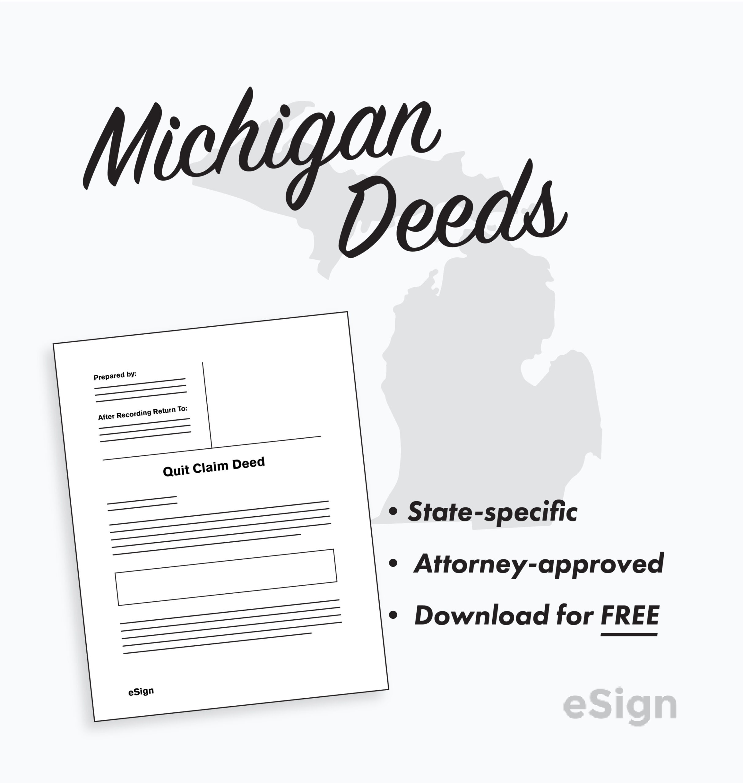 editable free michigan deed forms 5  pdf michigan warranty deed template