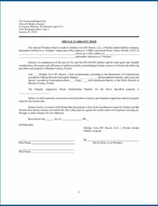 free florida warranty deed form word  form  resume examples emvkewm9rx florida special warranty deed template example