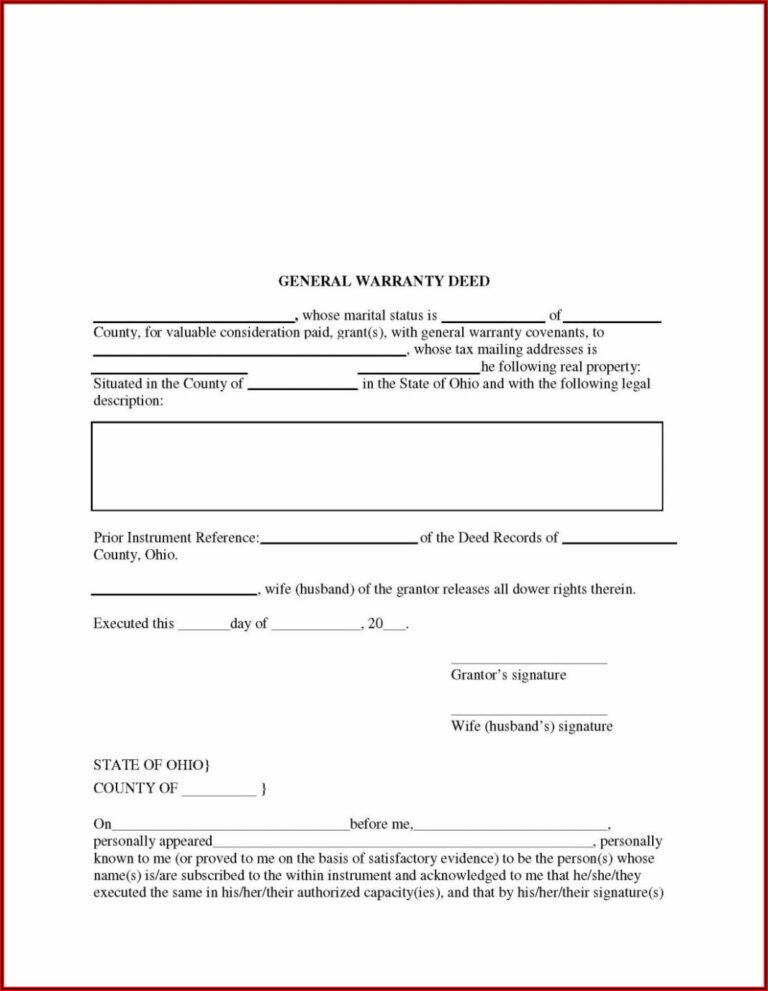Georgia Quit Claim Deed Form Pdf Template 2 Resume Examples Xk87Vql3Zw