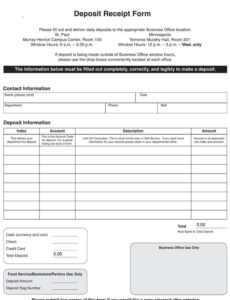 printable 24 free deposit receipt templates cash security vehicle etc commercial rent deposit deed template sample