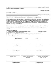 printable general warranty deed form 2 oklahoma general warranty deed template example