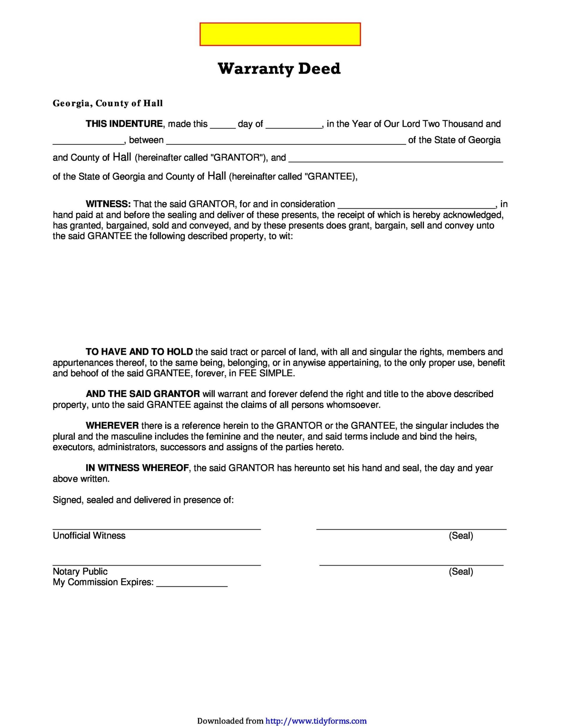 sample 40 warranty deed templates &amp;amp; forms general special  template lab old school house deed template doc