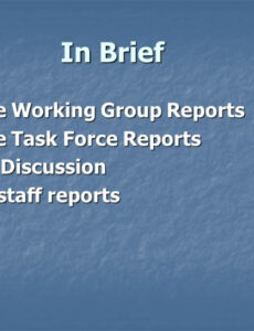 10 Editable Task Force Report Template Excel