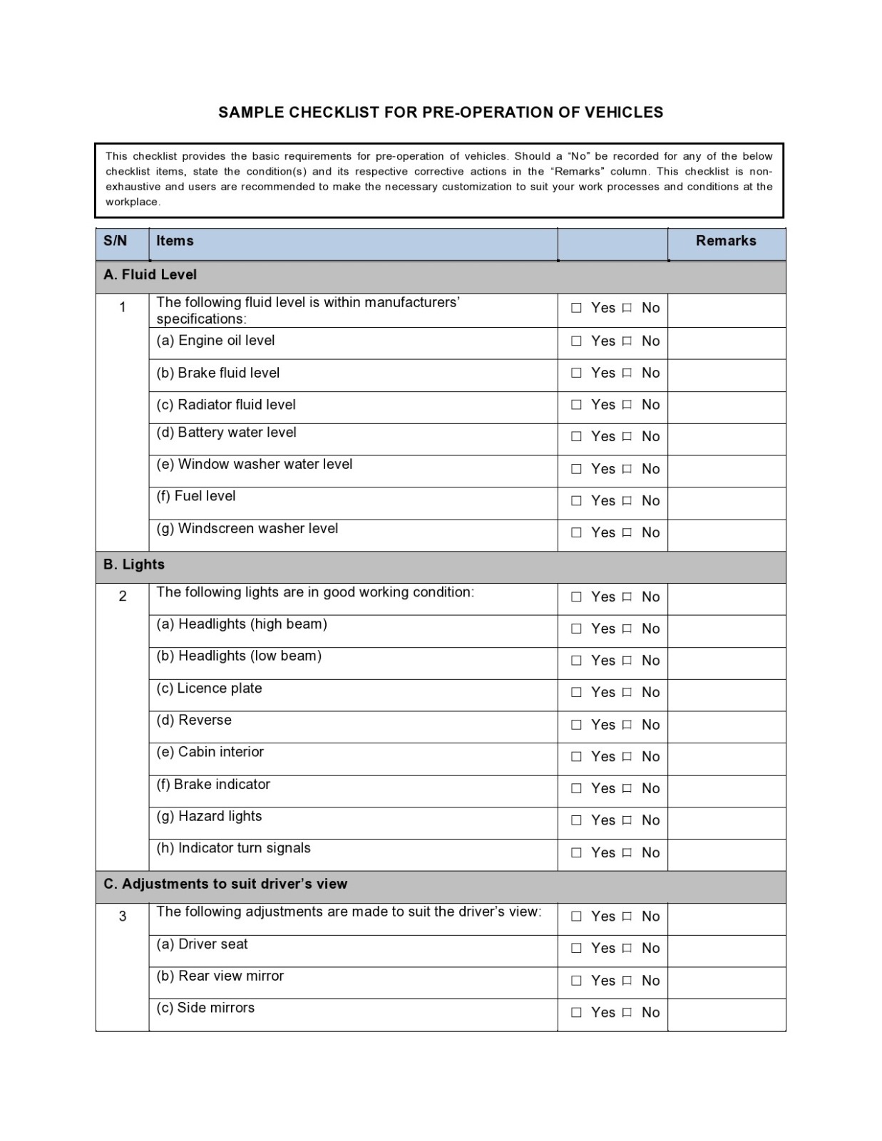6  Road Safety Audit Report Template Docs