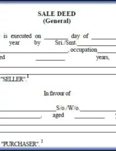 editable complete guide to sale deed cash sale deed template