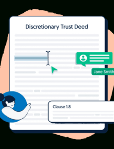printable discretionary trust deed sample  lawpath discretionary trust deed of variation template