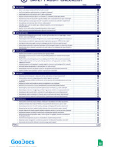 Top Editable Road Safety Audit Report Template Docx