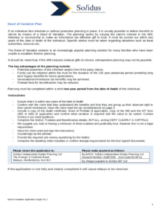 what is deed of variation  explained by a solicitor doc template will deed of variation template example