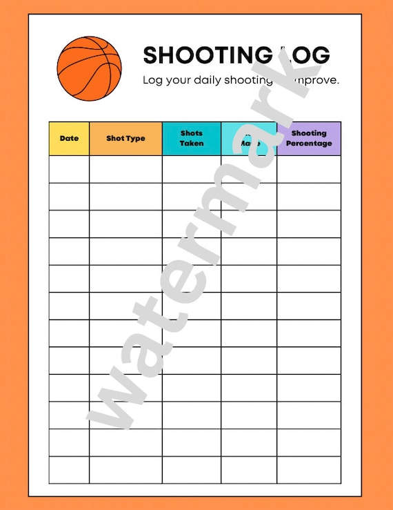 basketball-shot-tracking-journal-template