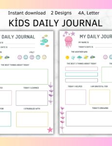 child-care-daily-journal-template