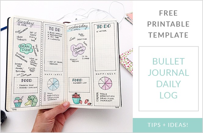 fun-daily-bullet-personal-journal-template