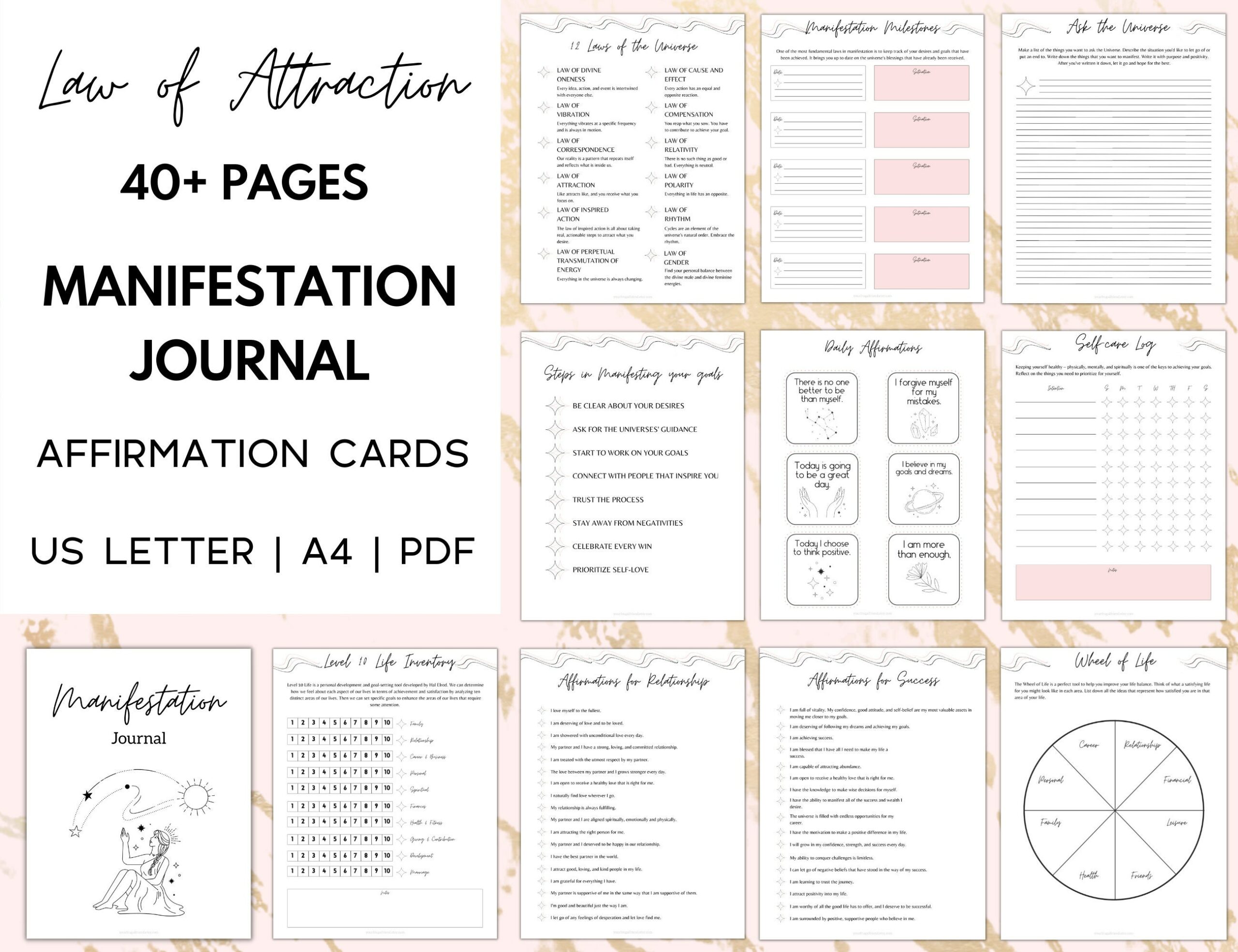 law-of-attraction-journal-template