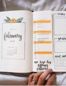 monthly-log-bullet-journal-template