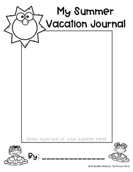 my-summer-vacation-journal-template
