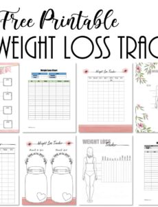 online-weight-loss-journal-template