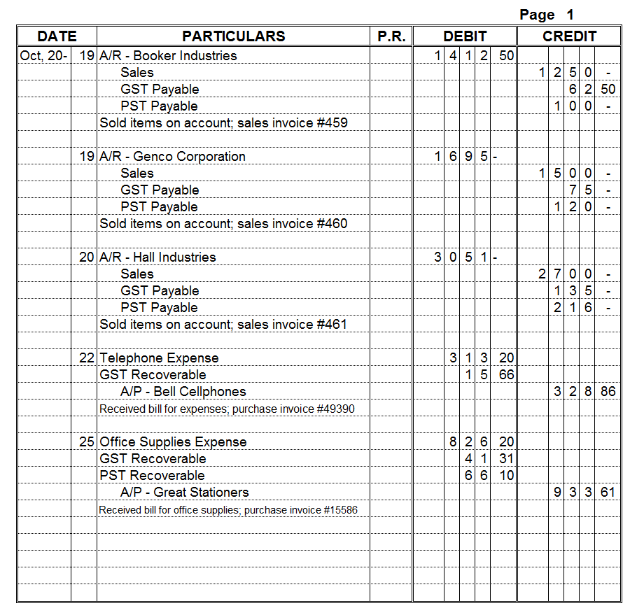 two-column-general-journal-template