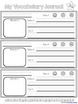 vocabulary-journal-template-1st-grade