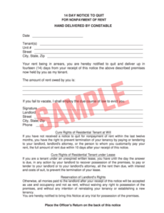 Free Printable 14 Day Notice To Remedy Template Free 14 Day Notice To Remedy Template